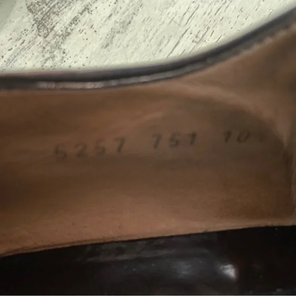 To Boot New York Made in Italy Apron Toe Oxford Shoes in Brown Size 10 1/2 $395 - Picture 8 of 8